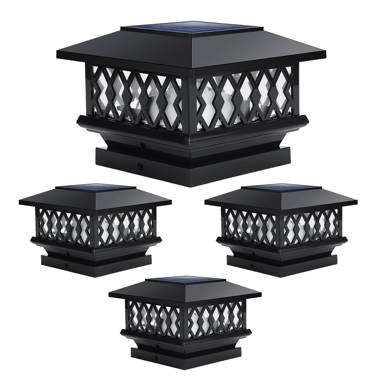 LETMY Solar Fence Cap Light 3.5x3.5 4x4 4.5x4.5 5x5 Posts ...